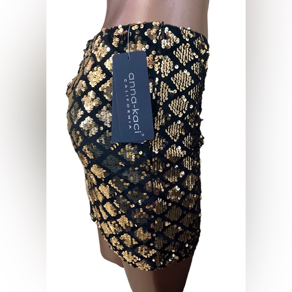 anna-kaci Sequin Skirt NWT - Picture 6 of 9